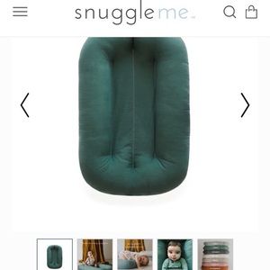 Snuggle Me Organic Infant Lounger - Never used